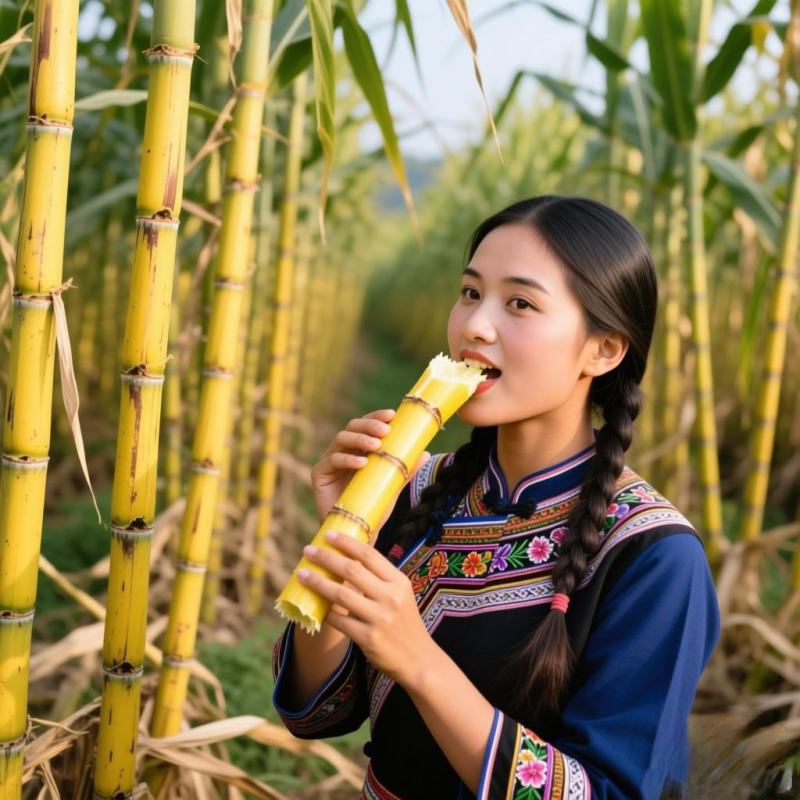 云南黄皮甘蔗，量大从优，产地直销，保质保量，代发全国