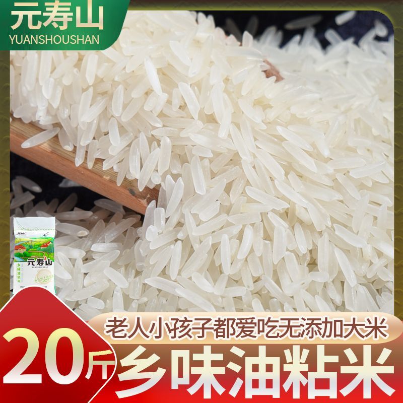 云寿山农家乡味油粘米10斤20斤当季新米象牙米猫牙米