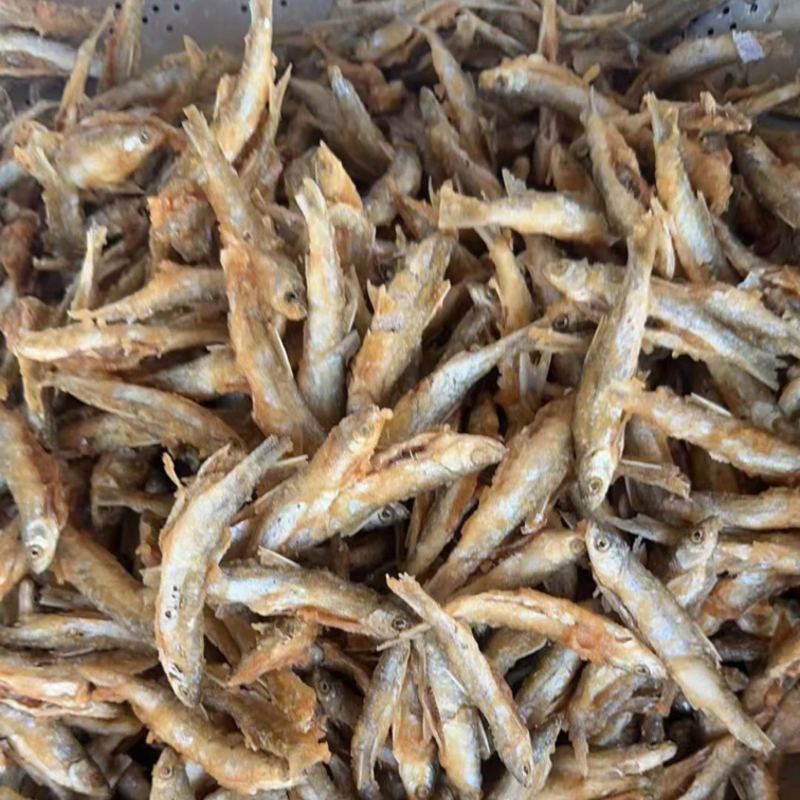 香酥开肚小河鱼面粉鱼干地摊电商批发有盐油炸鱼鱼干干鱼