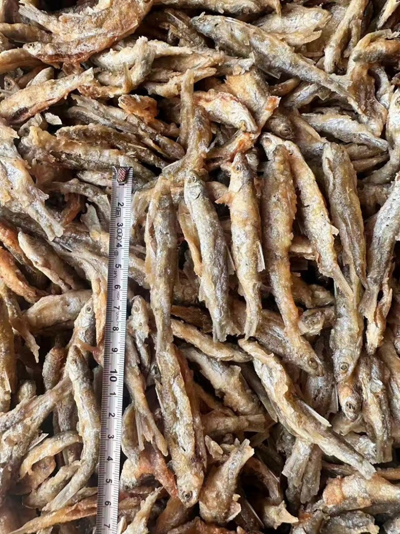香酥开肚小河鱼面粉鱼干地摊电商批发有盐油炸鱼鱼干干鱼