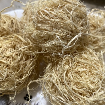 竹茹球竹茹丝新货颜色好质量保证