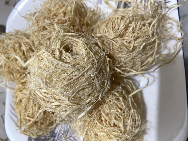 竹茹球竹茹丝新货颜色好质量保证