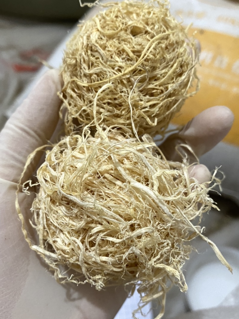 竹茹球竹茹丝新货颜色好质量保证