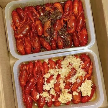 宁通麻辣蒜蓉小龙虾，全国批发，无损耗，免清洗，加热即食