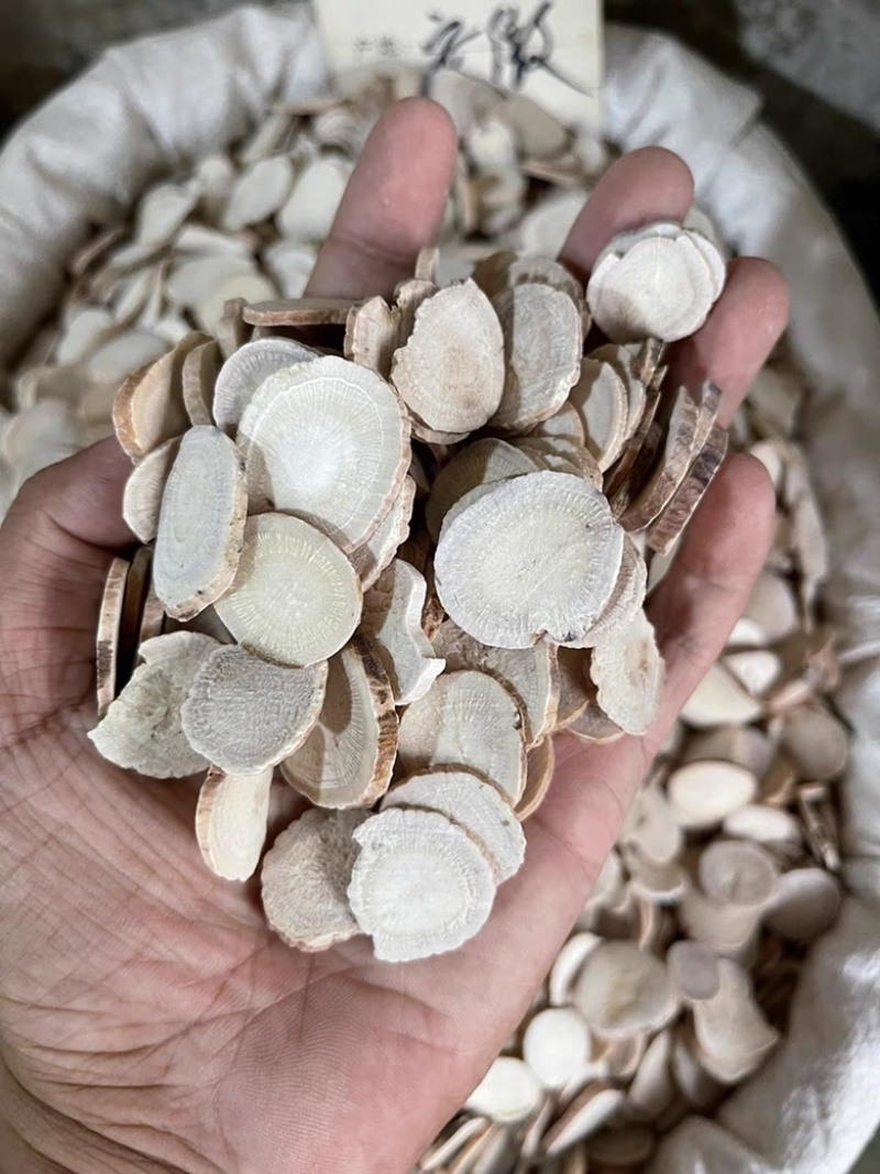 白芍地道亳白芍白勺无硫熏中药材白芍片规格齐全