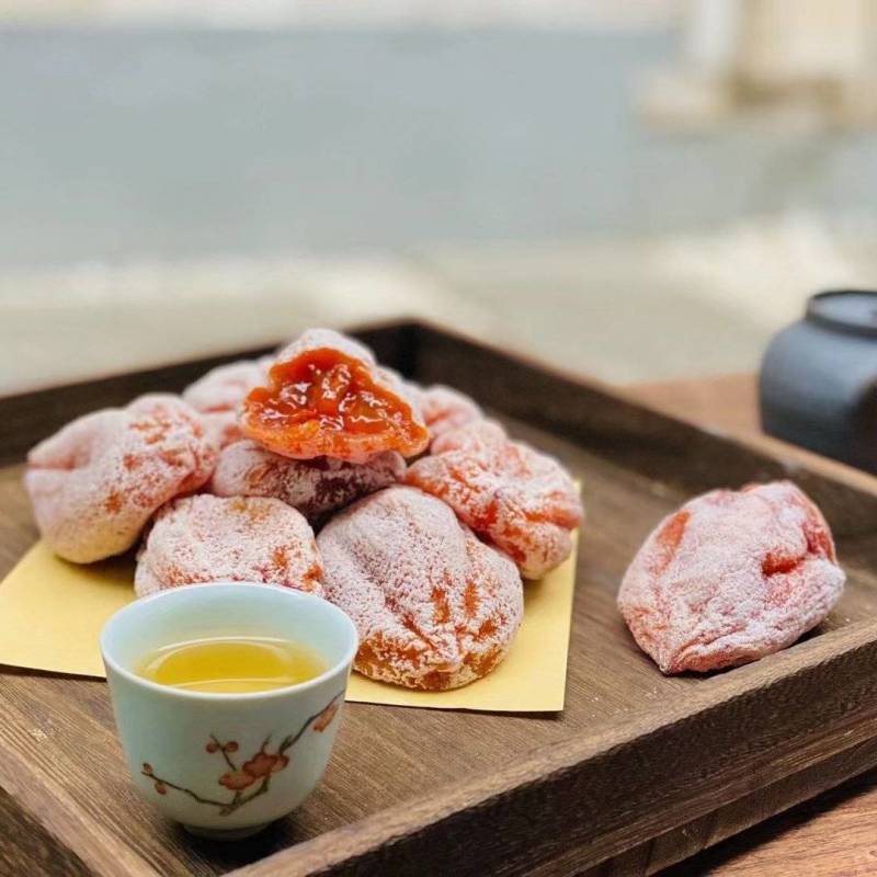 特级富平柿饼陕西正宗流心柿子吊柿饼独立包装批量