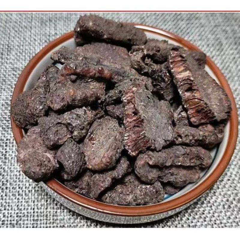 紫草茸无硫新货纯正紫草茸赤胶、紫胶、虫胶