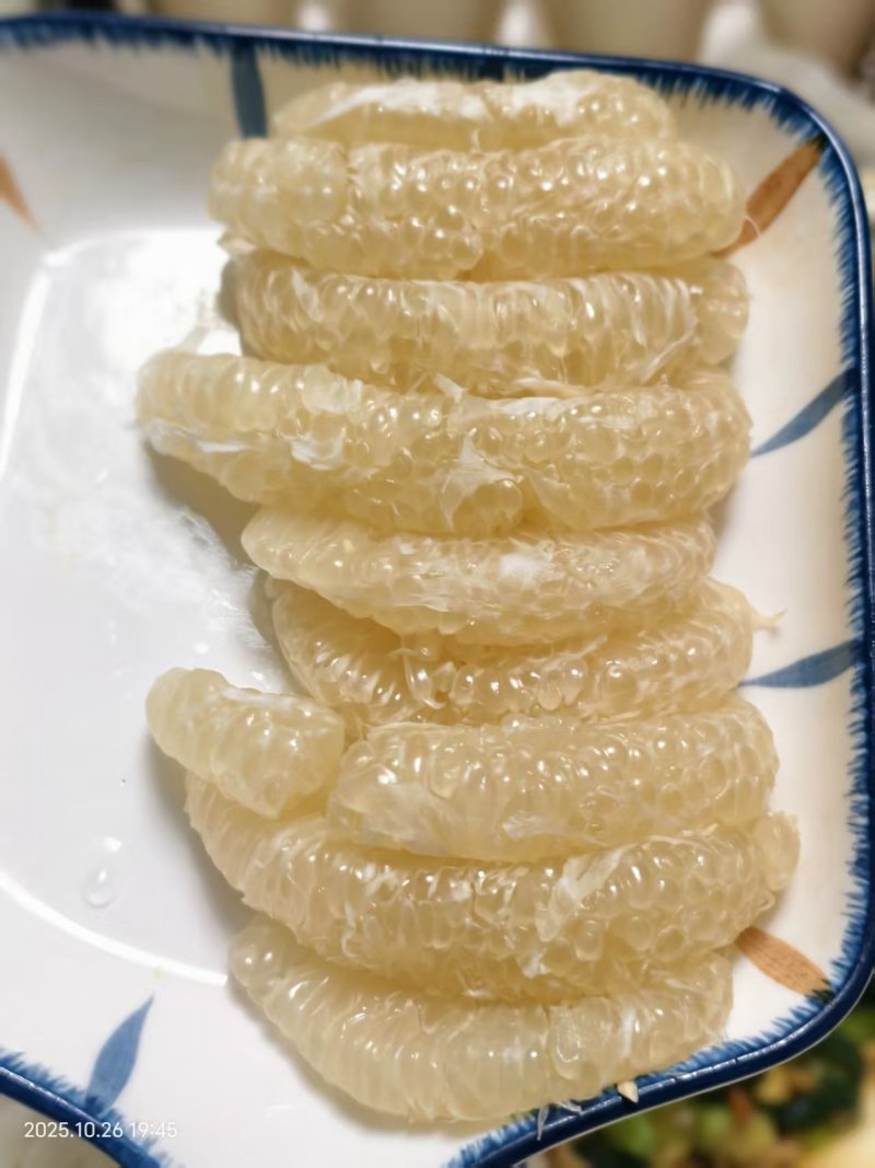 江西井冈蜜柚脆甜多汁超好吃
