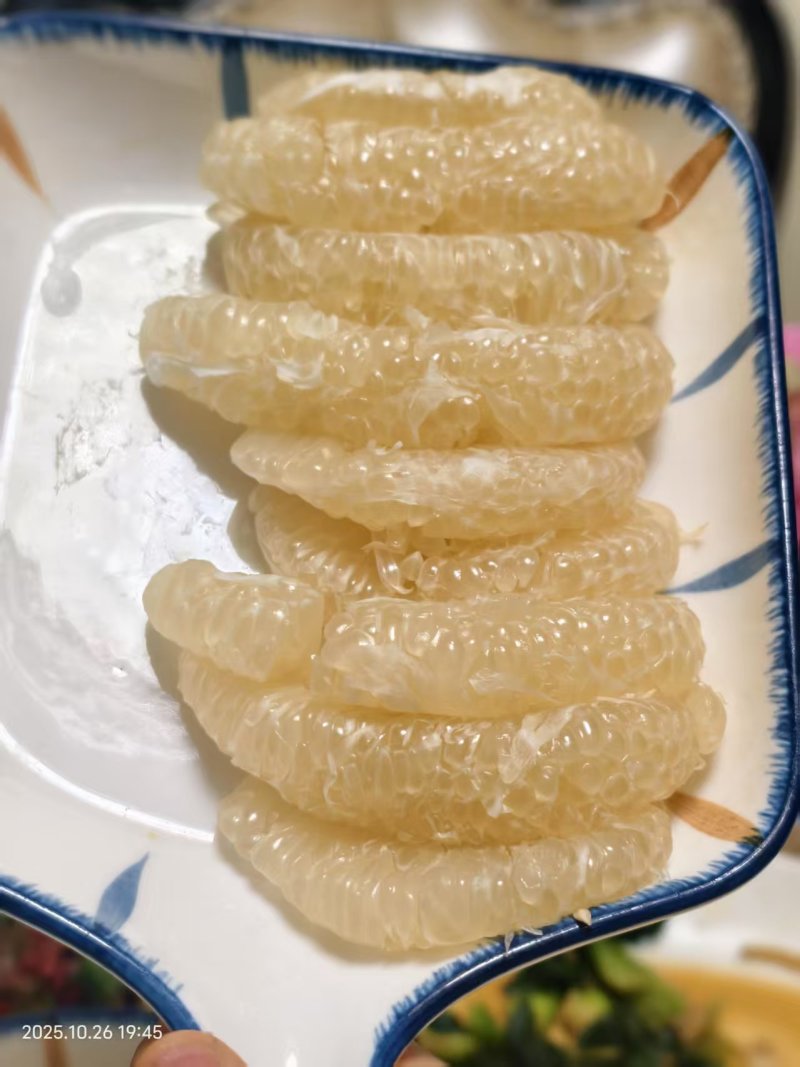江西井冈蜜柚脆甜多汁超好吃