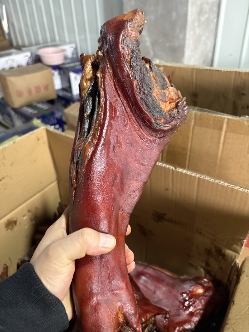【腊肉】腊猪脚烟熏腊猪脚小开口农家烟熏腊猪脚