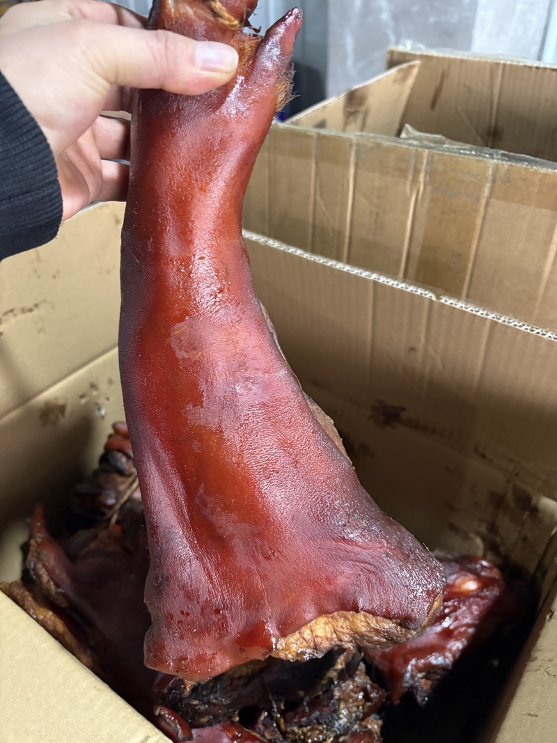 【腊肉】腊猪脚烟熏腊猪脚小开口农家烟熏腊猪脚