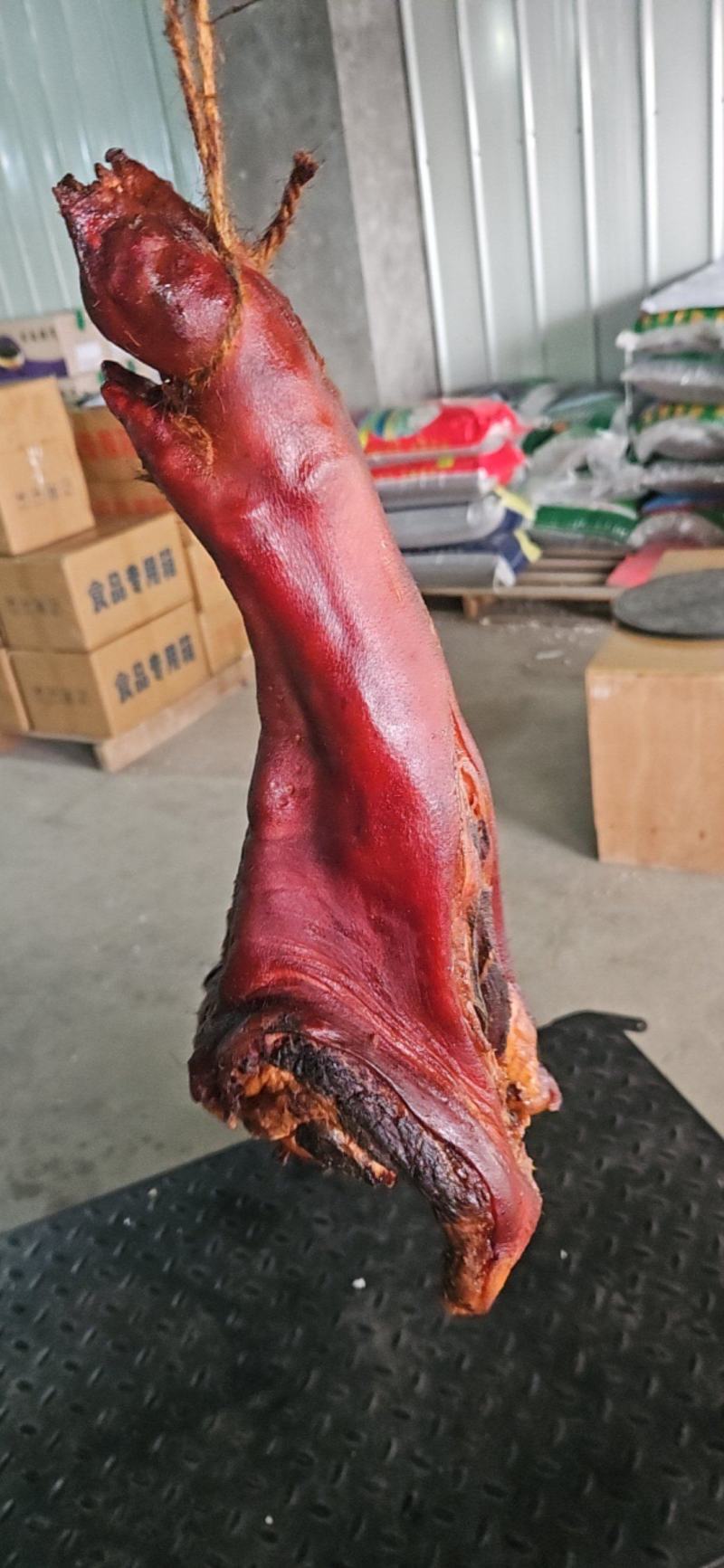 【腊肉】腊猪脚烟熏腊猪脚小开口农家烟熏腊猪脚