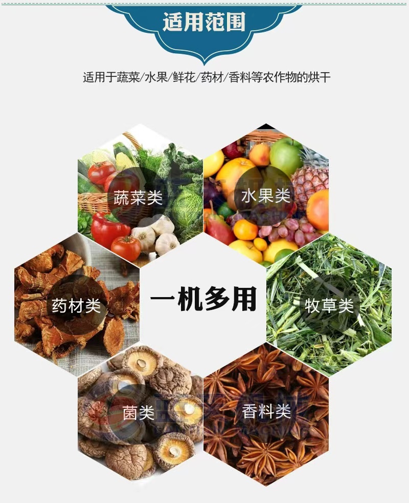 山楂烘干机山楂干烘干机大型山楂清洗切片烘干机山楂烘烤机