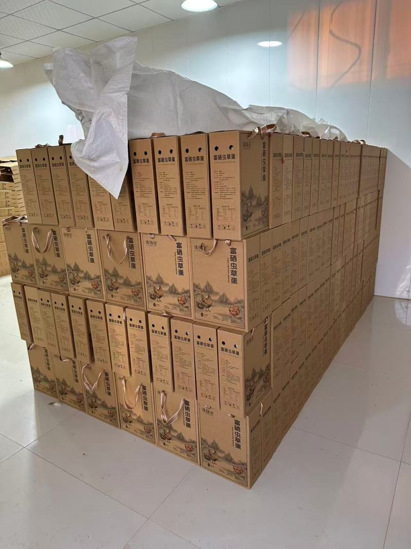 河南本地精品富硒无抗可生食一件代发鸡场直发可喷码