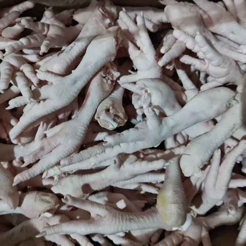 鸡爪单冻大爪断爪花爪大量供应可视频看货欢迎来电采购