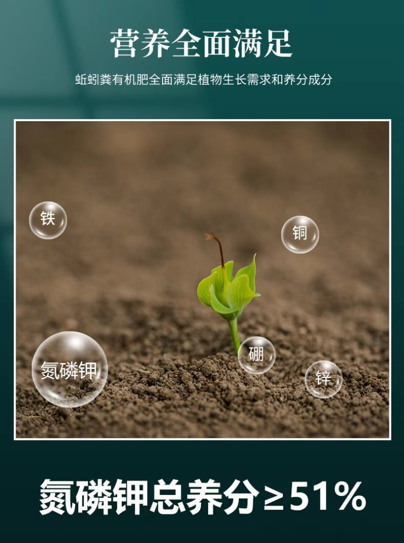 腐殖酸发酵鸡粪保水保肥·活化土壤