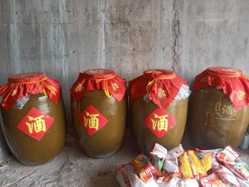茅台同款红缨高粱白酒，存放2年半，挂壁，酒花