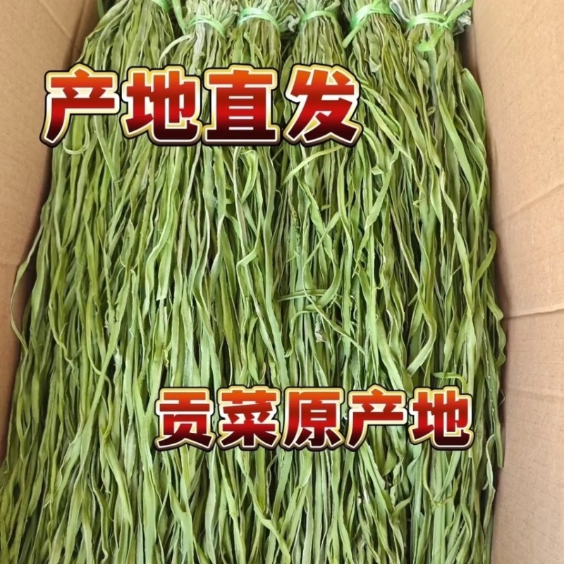 贡菜响菜一级菜安徽菜云南菜原产地批发
