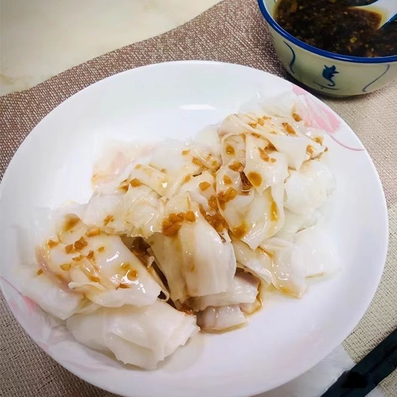 正宗广东小吃陈村粉布拉肠粉新鲜湿粉皮5斤蒸肠粉2斤包邮湿