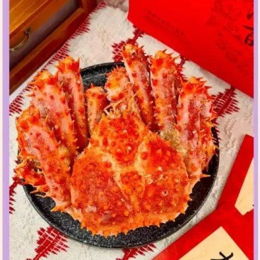 俄罗斯进口花椒帝王蟹冷冻大螃蟹生鲜