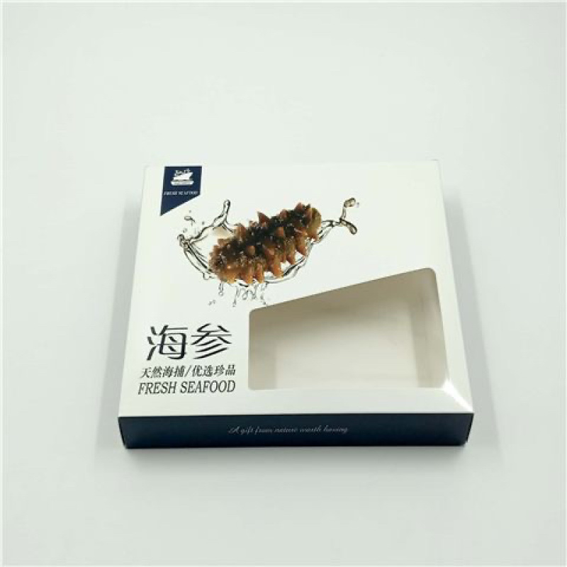 鲍鱼海参海鲜包装盒对虾龙虾带鱼包装礼盒包装
