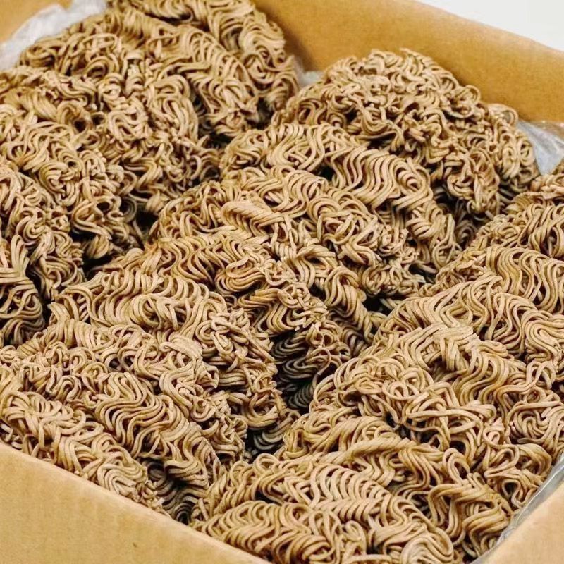 0脂肪荞麦面免煮非油炸面饼粗粮代餐速食面块荞麦方便面面条