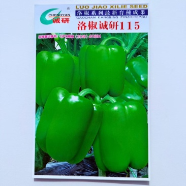 洛阳诚研115号甜椒1000粒方椒菜椒柿子辣椒种子抗病巴
