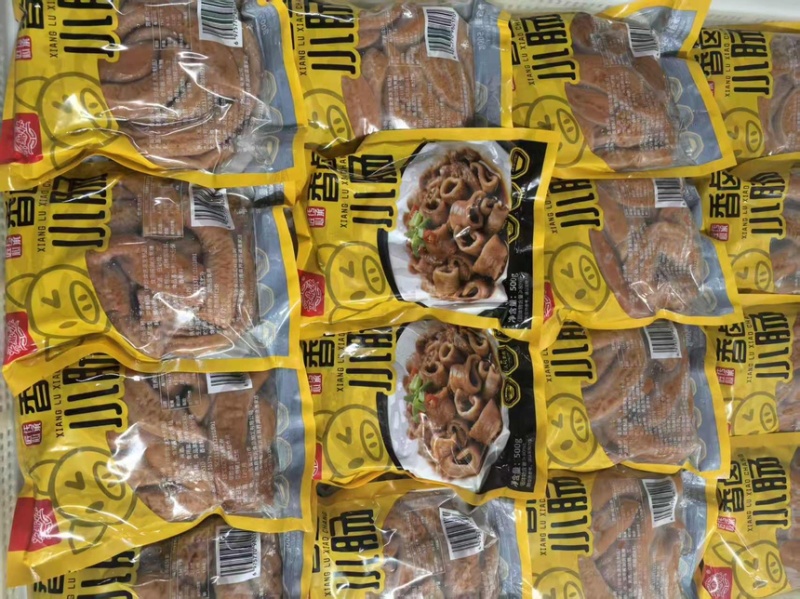 猪小肠卤猪小肠口感好日供货量大对接各大电商选品**