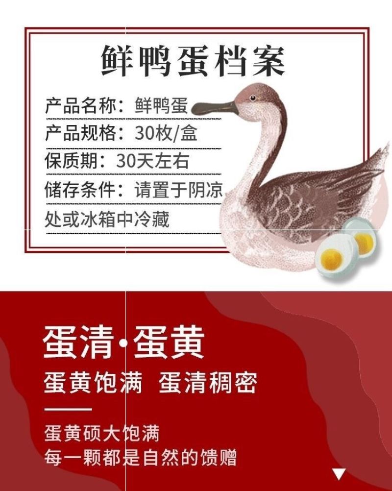 土鸭蛋一件代发