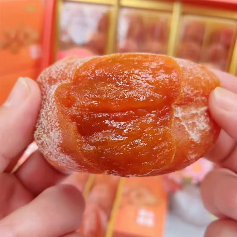 山东青州霜降柿饼微霜流心柿饼电商柿饼临朐隐士柿饼