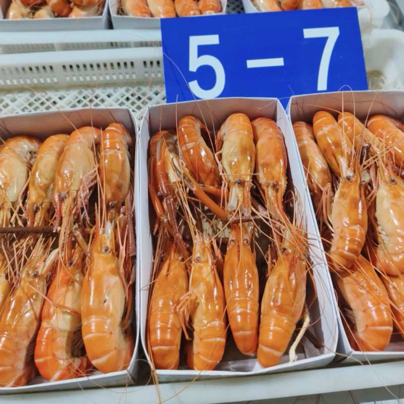 罗氏沼虾泰国大虾大头虾液氮蒸煮虾高邮大虾