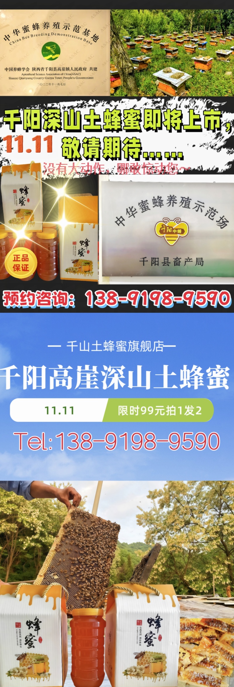 千阳高崖深山土蜂蜜