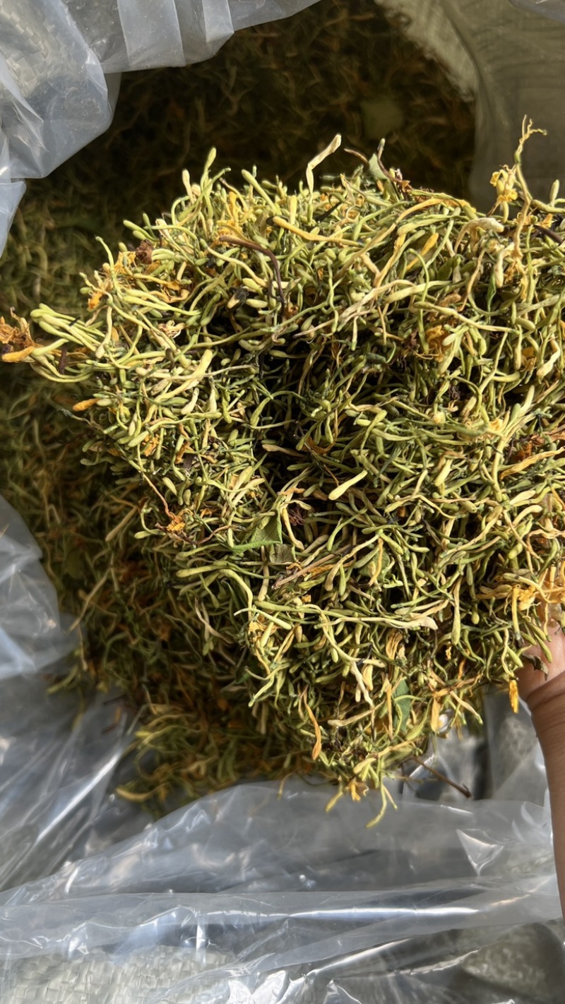野生金银花，无琉金银花新鲜干货，5斤起批包邮