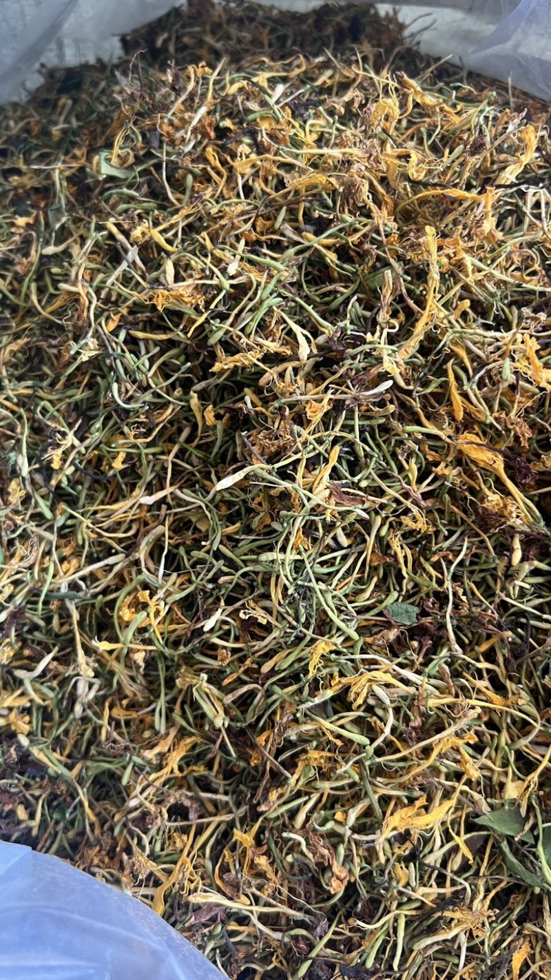 野生金银花，无琉金银花新鲜干货，5斤起批包邮