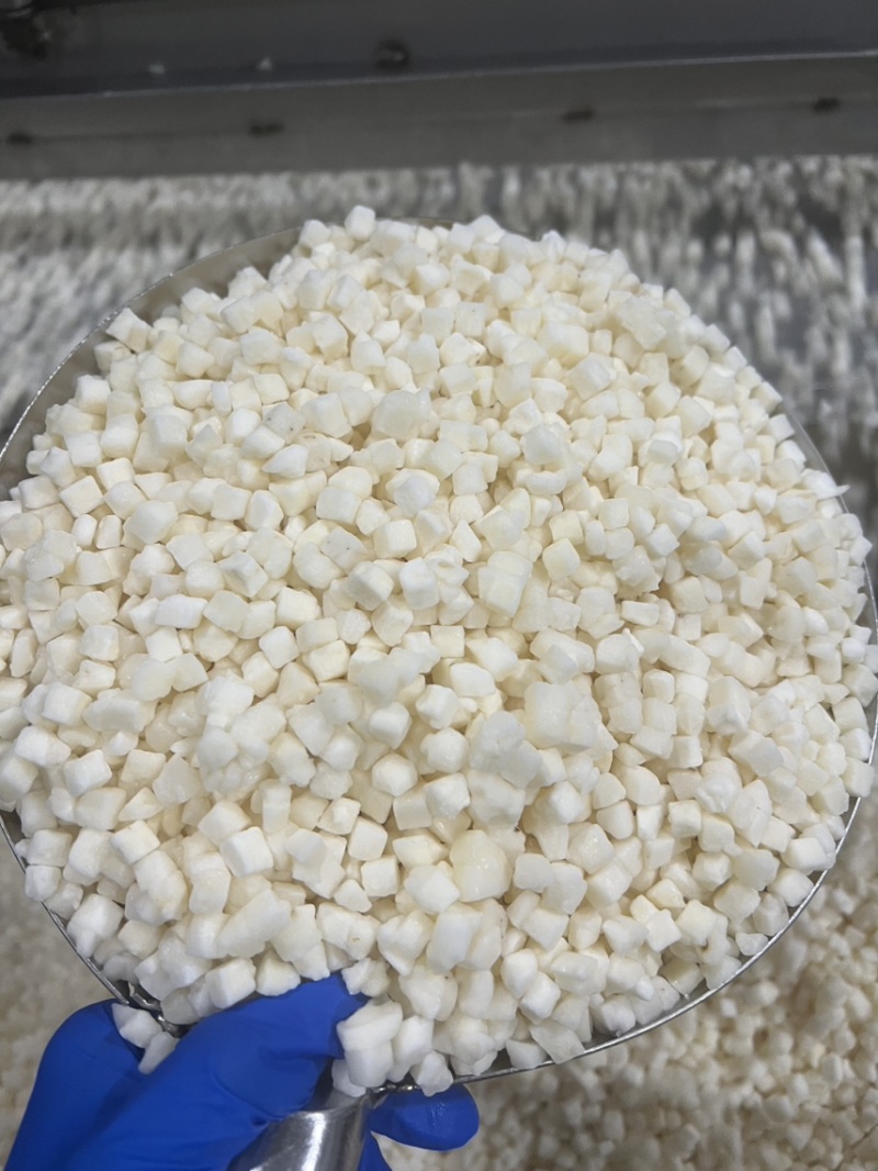速冻马蹄粒马蹄爆爆珠荸荠丁饺子包子狮子头肉馅配料批发
