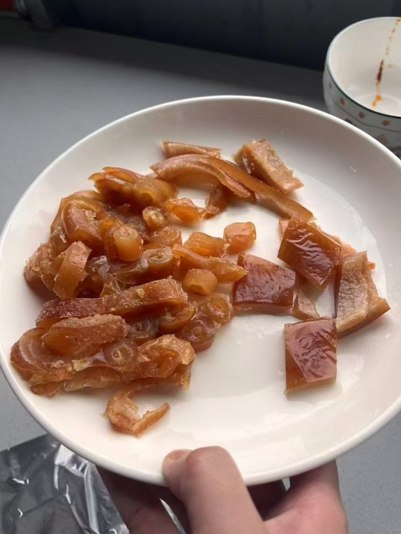 百年卤味老弟现做现发卤猪皮开袋即食餐饮电商一件代发