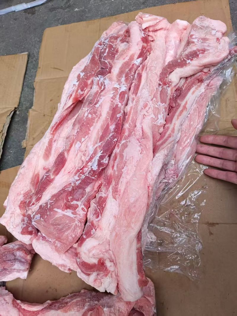 去皮五花肉条，电商（可以切块分小包装）