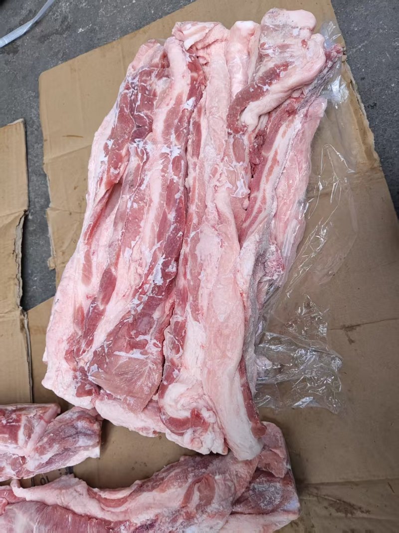 去皮五花肉条，新货