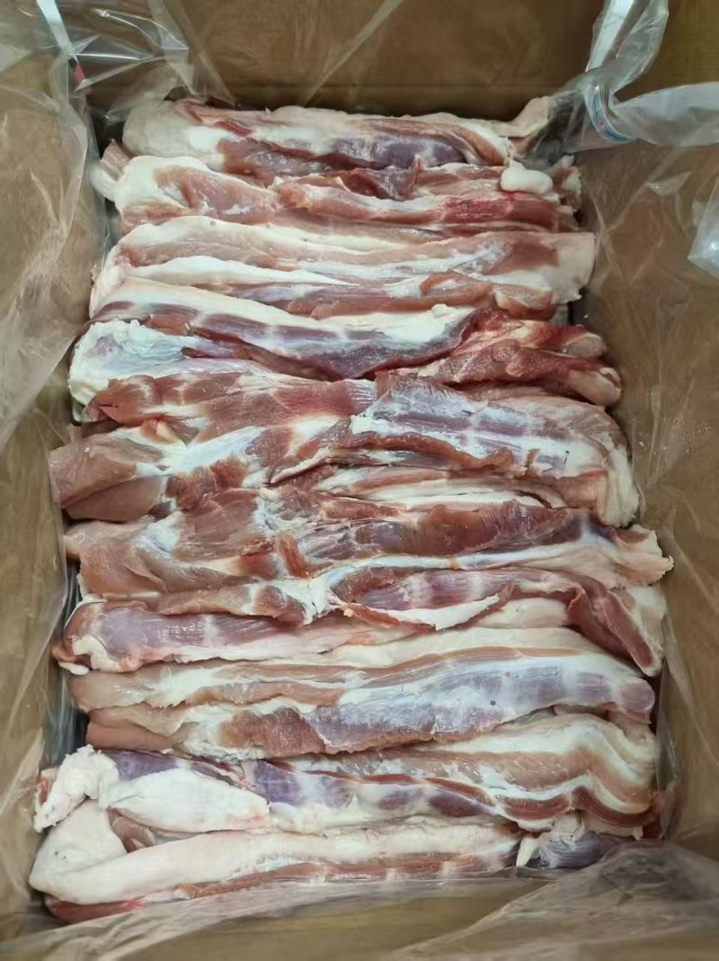 去皮五花肉条，新货
