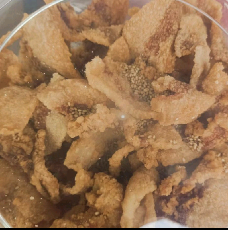 猪油渣#青岛脂渣#猪副熟食