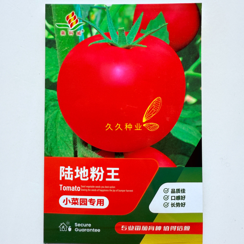 陆地粉王耐裂番茄种子西红柿种籽抗病毒耐寒大果高产口感好硬
