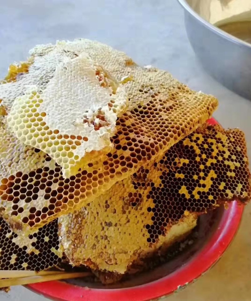 阿坝州茂县自然保护区农家百花蜜，土蜂蜜，一年只取一次蜜