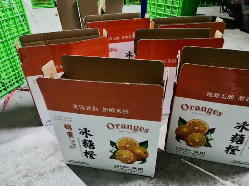 正宗湖南麻阳冰糖橙产地直采，支持一件代发