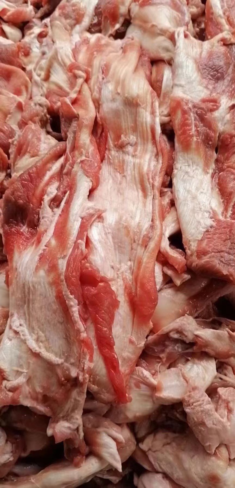 牛肉筋做牛肉下来边角料厂家直批