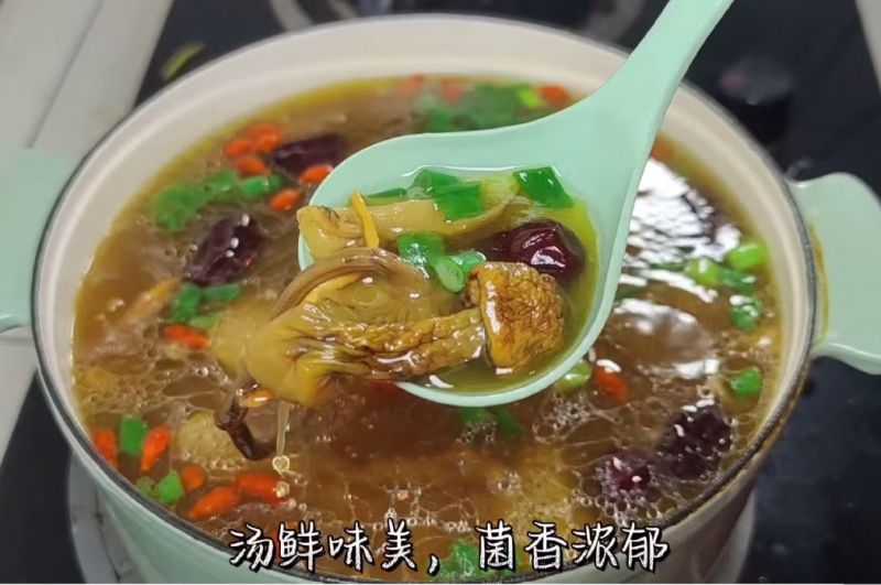 羊肚菌姬松茸菌汤包，十二珍菌菇汤料包