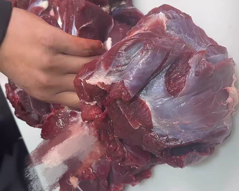 【鹿腿肉】东北现杀梅花鹿腿肉吉林白山临江市大块鹿肉冷链包邮