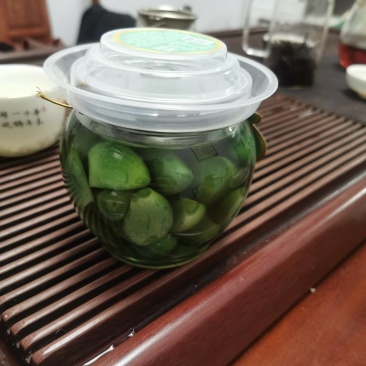 【腌蒜】翡翠腊八蒜绿蒜糖蒜好吃不贵味道爽脆电商**