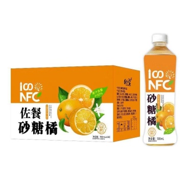 砂糖橘汁果汁饮料500ml×15瓶。