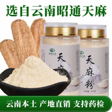 天麻粉云南昭通小草坝天麻超细粉产地直销正品保证