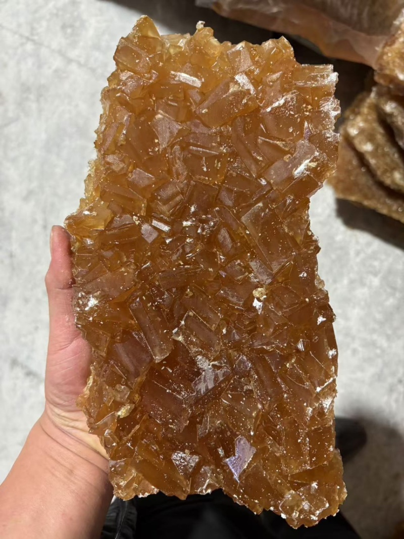 云南黄冰糖甘蔗熬制老冰糖大货批发多晶黄冰糖